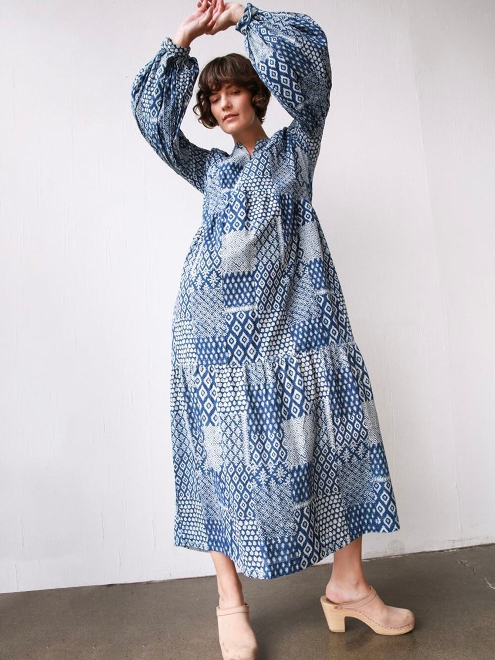 Matta Patchwork Maxi Dress